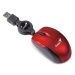 GENIUS myš MicroTraveler V2/ drôtová/ 1200 dpi/ USB/ červená