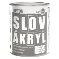 SLOVAKRYL BETÓN - Vodou riedteľná farba na betón 0110 - svetlošedá 0,75 kg