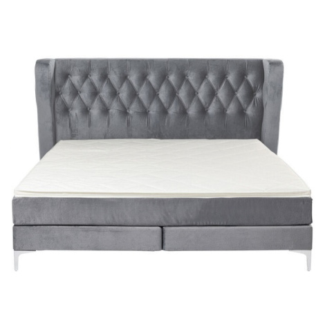 Benito Moon posteľ sivá 160x200 cm Kare Design