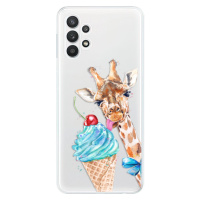 Odolné silikónové puzdro iSaprio - Love Ice-Cream - Samsung Galaxy A32