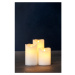 LED sviečky v súprave 3 ks (výška 15 cm) Sara Exclusive – Sirius