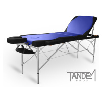 Skladací masážny stôl TANDEM Profi A3D Duo Farba: modro-čierna