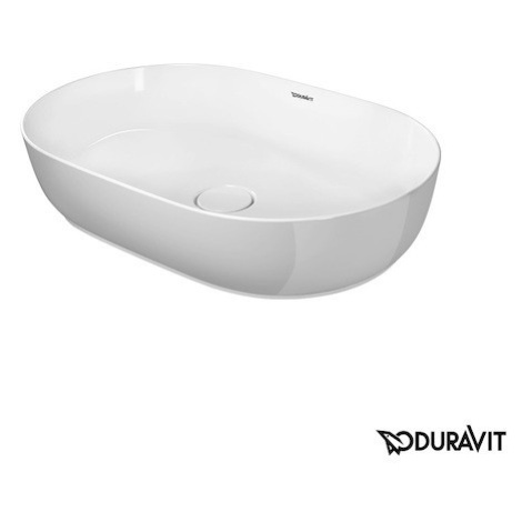 Umývadlo na dosku Duravit Luv 60x40 cm bez otvoru pre batériu, bez prepadu 0379600000