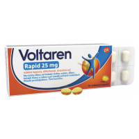 VOLTAREN Rapid 25mg rýchla úlava od bolesti chrbta 10 mäkkých kapsúl