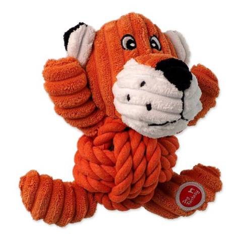 Hračka Dog Fantasy Safari tiger s uzlom pískací 18cm Tamer