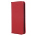 Apple iPhone 14, Puzdro s bočným otváraním, puzdro z pravej kože, stojan, Smart Pro, červené