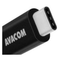 Avacom USB kabel (3.0), USB A samec - USB C samec, 1m, černý, blistr, DCUS-TPC-100K