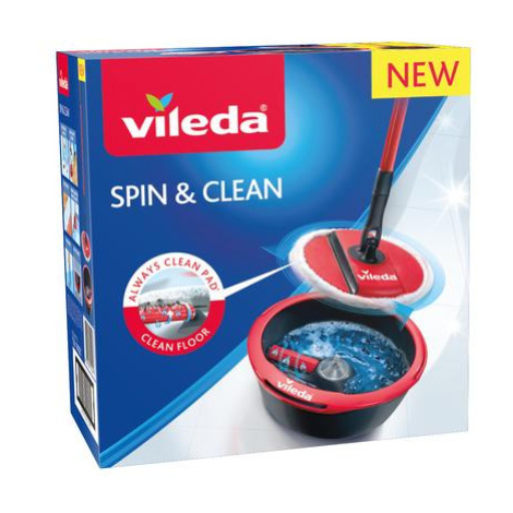vileda Mop Vileda Spin &amp; Clean max 4,5l vody