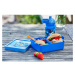 Detská modrá fľaša na vodu LEGO® City, 390 ml