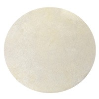 Okrúhly koberec Milano 90 cm krémový
