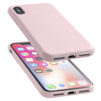 CellularLine SENSATION ochranný silikónový kryt iPhone X/XS staroružový