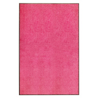 vidaXL Rohožka, prateľná, ružová 120x180 cm