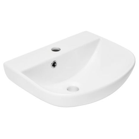 Umývadlo SAT Mood  44x36,5 cm otvor pre batériu uprostred SATM4436