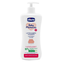 CHICCO Mlieko jemné telové s dávkovačom Sensitive 500 ml