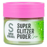 Prášková farba perleťovo zelená 10g - Super Streusel - Super Streusel