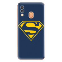 Odolné silikónové puzdro iSaprio - Superman 03 - Samsung Galaxy A40