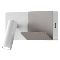 LEDS-C4 E-Lamp Mini nástenné LED svetlo biela/sivá