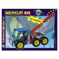 Stavebnica MERKUR 012 Odťahové vozidlo 10 modelov 217ks v krabici 26x18x5cm