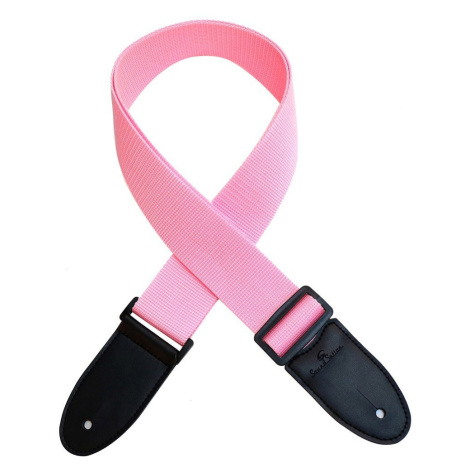 Soundsation Poly Guitar Strap Pink