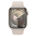 Apple Watch Series 9 GPS 45mm Starlight, MR973QC/A (M/L)