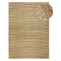 Ručne tkaný kenafový koberec v prírodnej farbe 120x170 cm Drew Stripe – Flair Rugs