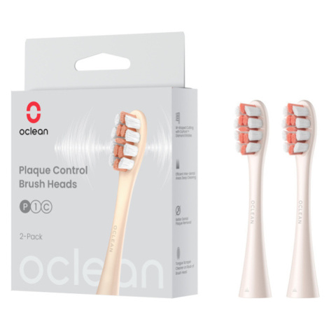 OCLEAN Plaque Control Medium Náhradná hlavica P1C8-X Zlaté 2 kusy