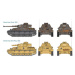 Fast Assembly tanky 7514 - Sd.Kfz.161 Pz.Kpfw.IV Ausf. F1/F2 (1:72)