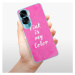 Odolné silikónové puzdro iSaprio - Pink is my color - Honor 90 Lite 5G