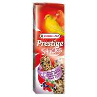 Tyčinky Versele-Laga Prestige kanárik, s lesným ovocím 60g 2ks