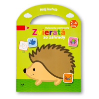 Môj kufrík Maľovanky a samolepky Zvieratá zo záhrady