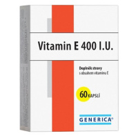 GENERICA Vitamín E 400 mg 60 kapsúl