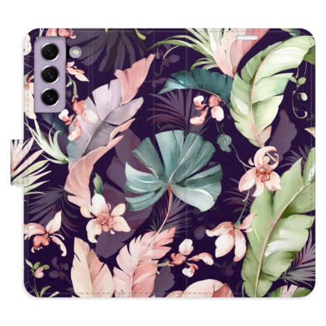 Flipové puzdro iSaprio - Flower Pattern 08 - Samsung Galaxy S21 FE 5G