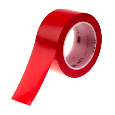 3M 471 PVC lepicí páska, 50 mm x 33 m, červená