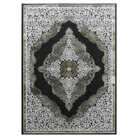 Kusový koberec Elite 3935 Black Gold - 240x330 cm Berfin Dywany
