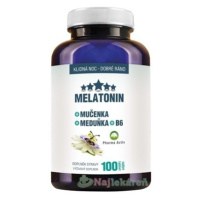 Pharma Activ MELATONIN + Mučenka + Meduňka + B6 100 tabliet