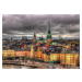 Educa puzzle Views of Stockholm 1000 dielov a fix lepidlo 17664