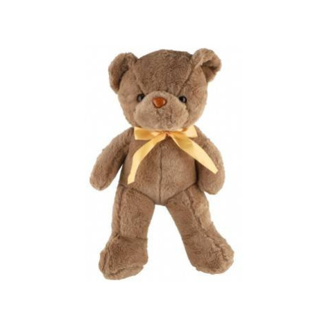 Medveď/Medvedík s mašľou plyš 40cm hnedý