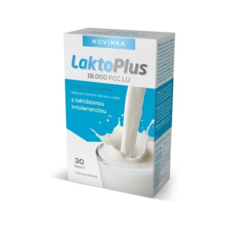 SALUTEM Pharma laktoplus 18.000 FCC LU 30 kapsúl
