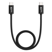 Kábel WG USB-C na USB-C, 3A, 1 meter, čierna