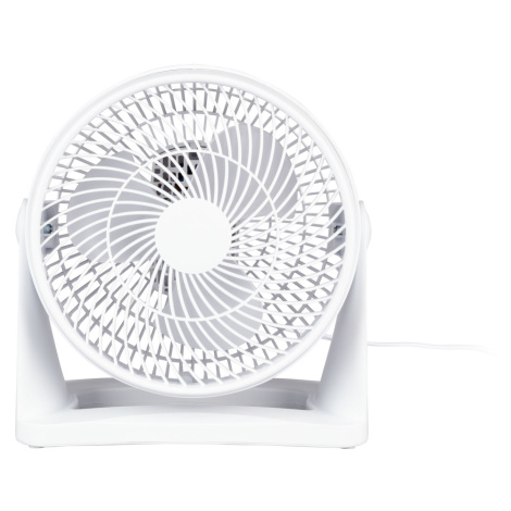 SILVERCREST® Stolový ventilátor Turbo STVT 21 B1, Ø 22 cm (biela)