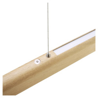 HerzBlut Arco LED závesná lampa asteiche natural 130cm