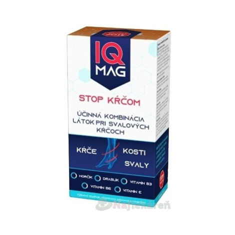 IQ MAG STOP KŔČOM pri svalových kŕčoch 60 tabliet