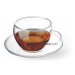 SIMAX Šálka s podšálkou, na kávu, čaj, sklenená, 250 ml, EVA SIMAX, 4+4 ks