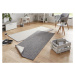 Kusový koberec Twin-Wendeteppiche 103097 grau creme – na ven i na doma - 160x230 cm NORTHRUGS - 