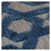 Modrý okrúhly vonkajší koberec ø 160 cm Oro - Flair Rugs