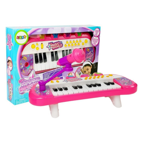 mamido Detské klávesy ružové