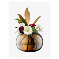 Váza Epoque, v. 18 cm, lesklý jantár - LSA international
