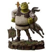 Soška Iron Studios Deluxe Art Scale 1/10 Shrek - Shrek, Donkey and The Gingerbread Man