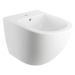 OMNIRES - OTTAWA závesný bidet, 48,5 x 37 cm, matná biela OTTAWABIBM