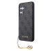 Guess 4G Charms Zadný Kryt pre Samsung Galaxy S24 Grey